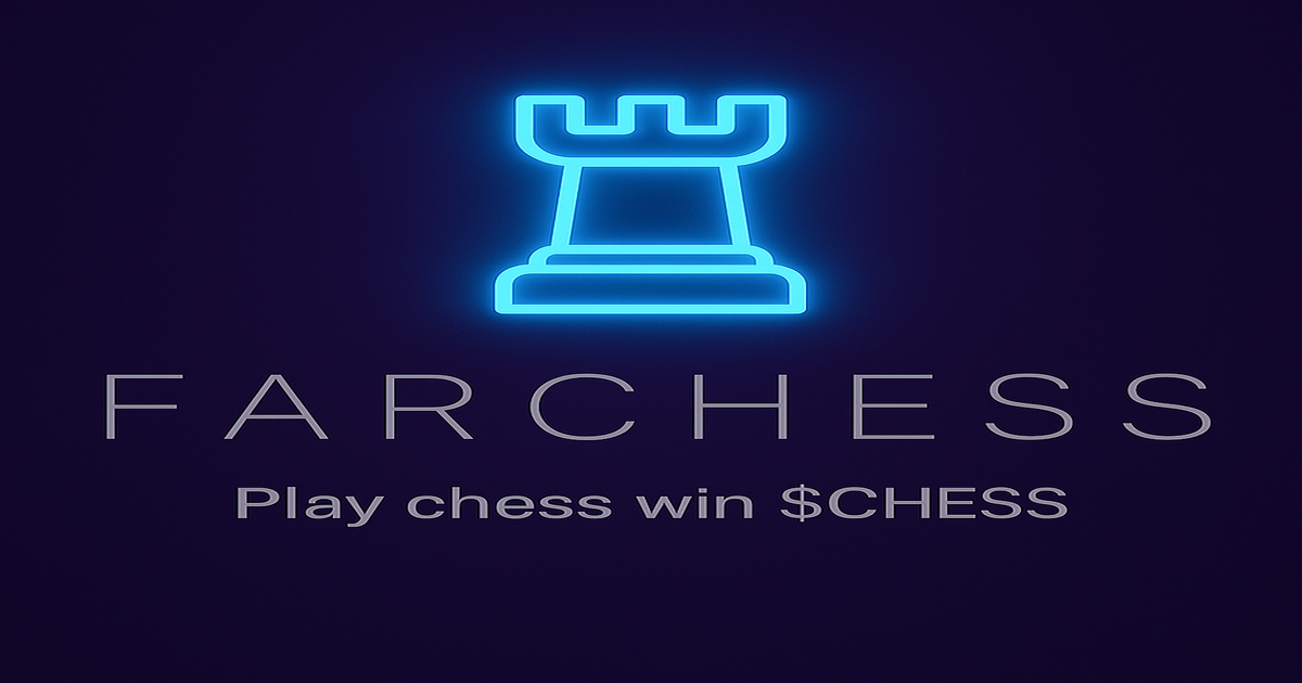 Play chess, win CHESS tokens - Farcaster Mini Apps